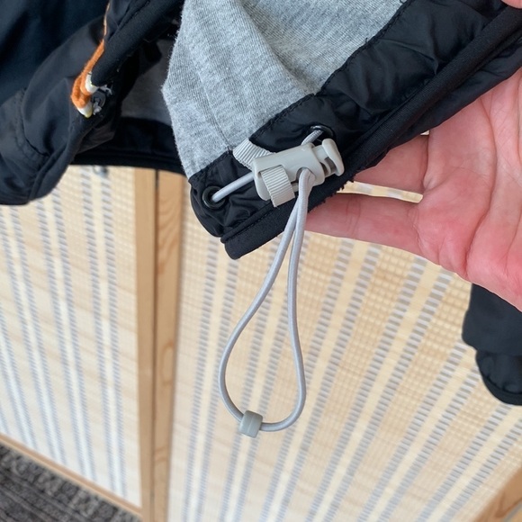 Diesel men’s black hooded windbreaker jacket, size Large - Picture 7 of 16